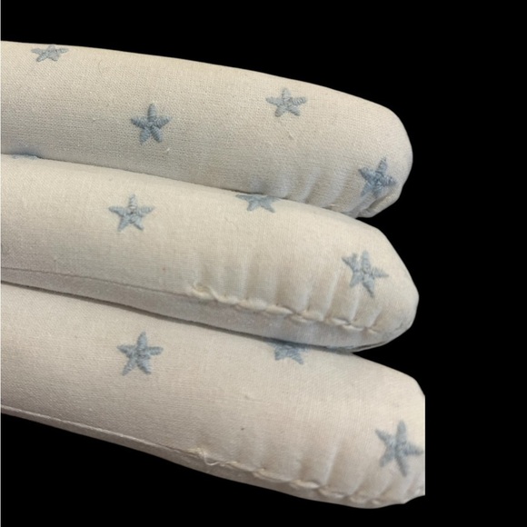 Peacock Alley Hand-Embroidered Luxury Baby Clothes Hangers - Set of 3 - NWT - Picture 6 of 6